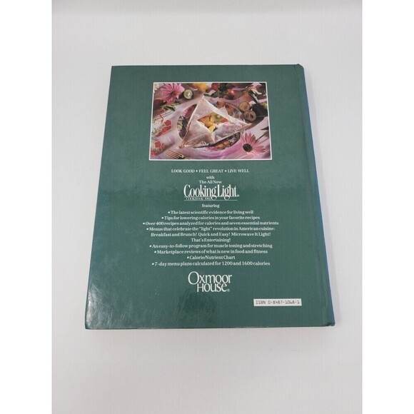 VINTAGE LOT COOKBOOKS COOKING LIGHT 1991 1992 1993 OXMOOR HOUSE HARDCOVER - Picture 10 of 12